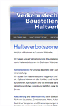Mobile Screenshot of parkverbotszone.de